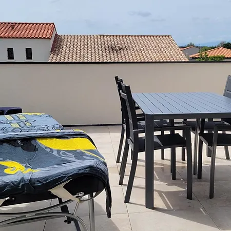 Studio Vue Montagne Rivesaltes Exterior photo